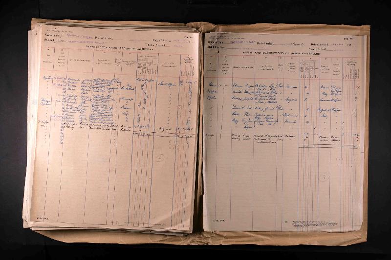 Rippington (Richard Warland) 1924 Incoming Passenger List